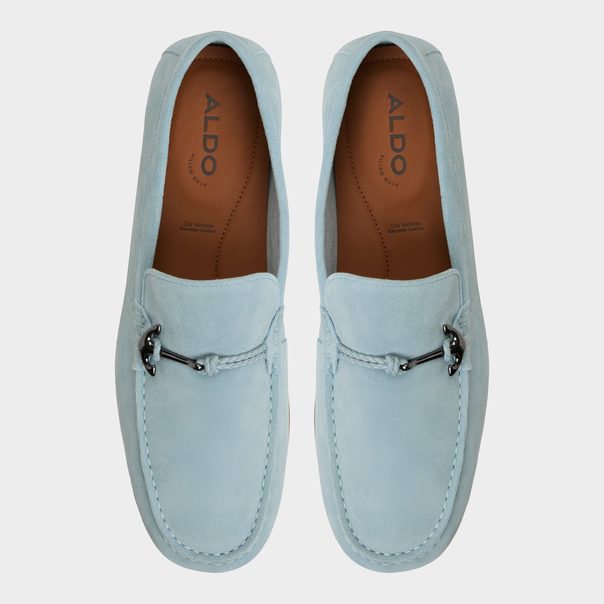 Wilbart Light Blue Men's Casual Shoes - Loafer Aldo Light Blue