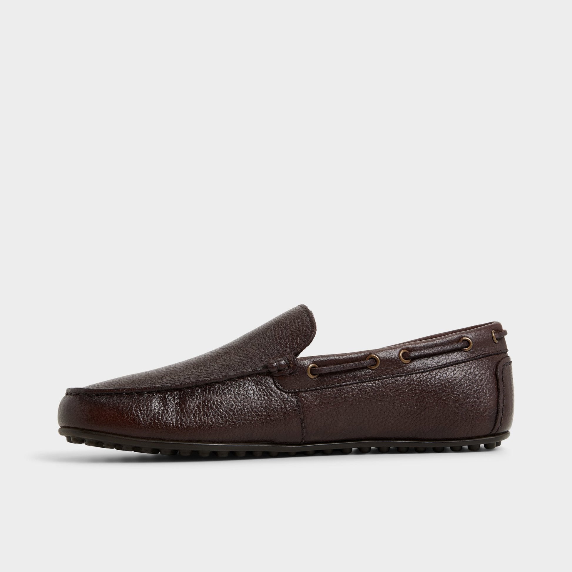 Horton in In Dark Brown - Driving shoe Aldo Dark brown