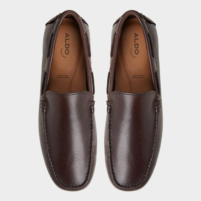 Horton in In Dark Brown - Driving shoe Aldo Dark brown