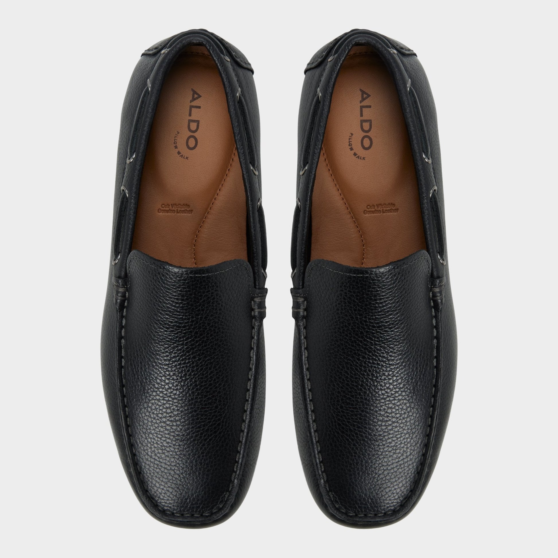 Horton in In Black - Driving shoe Aldo Black