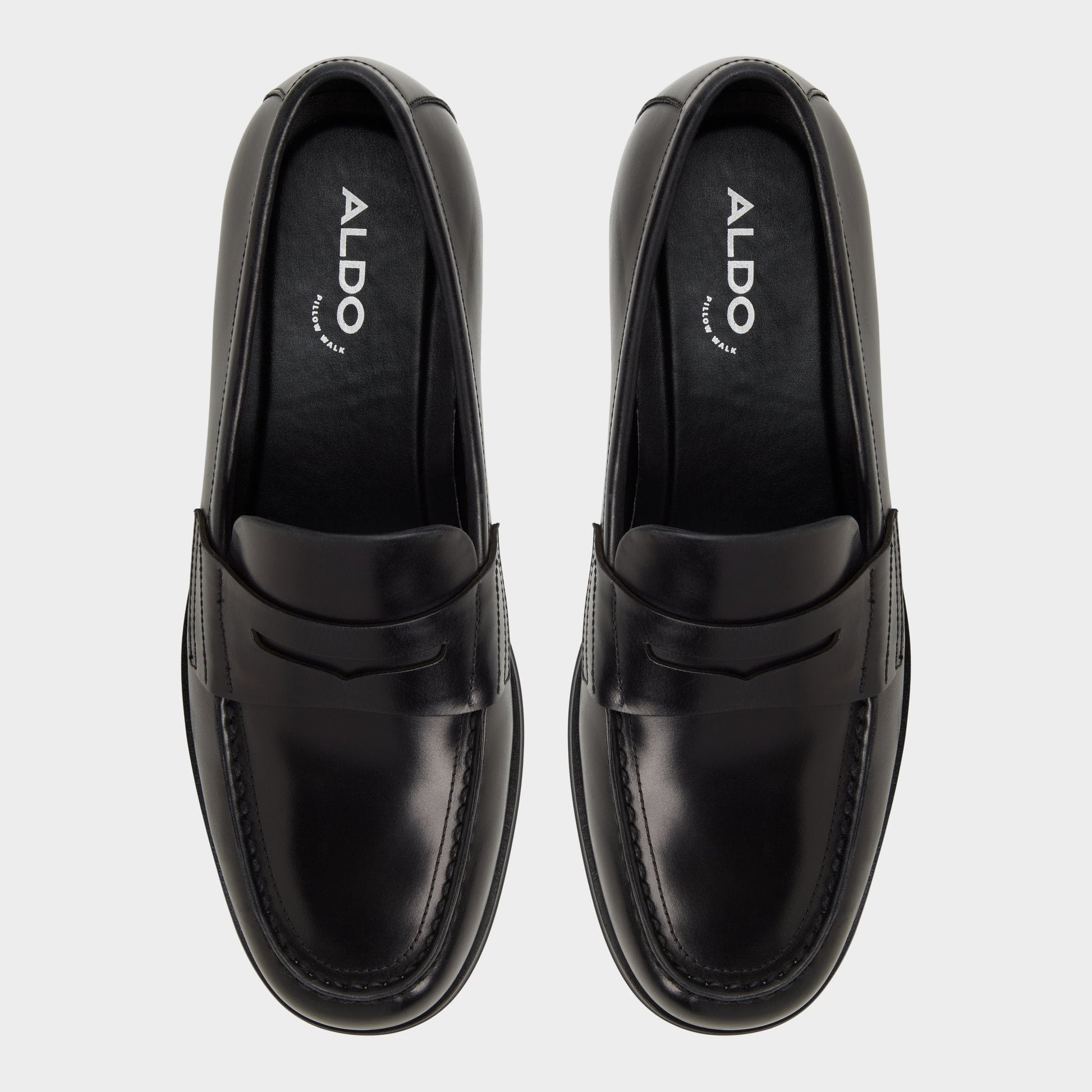 Keifer Black Men's Dress Shoes - Loafer Aldo Black