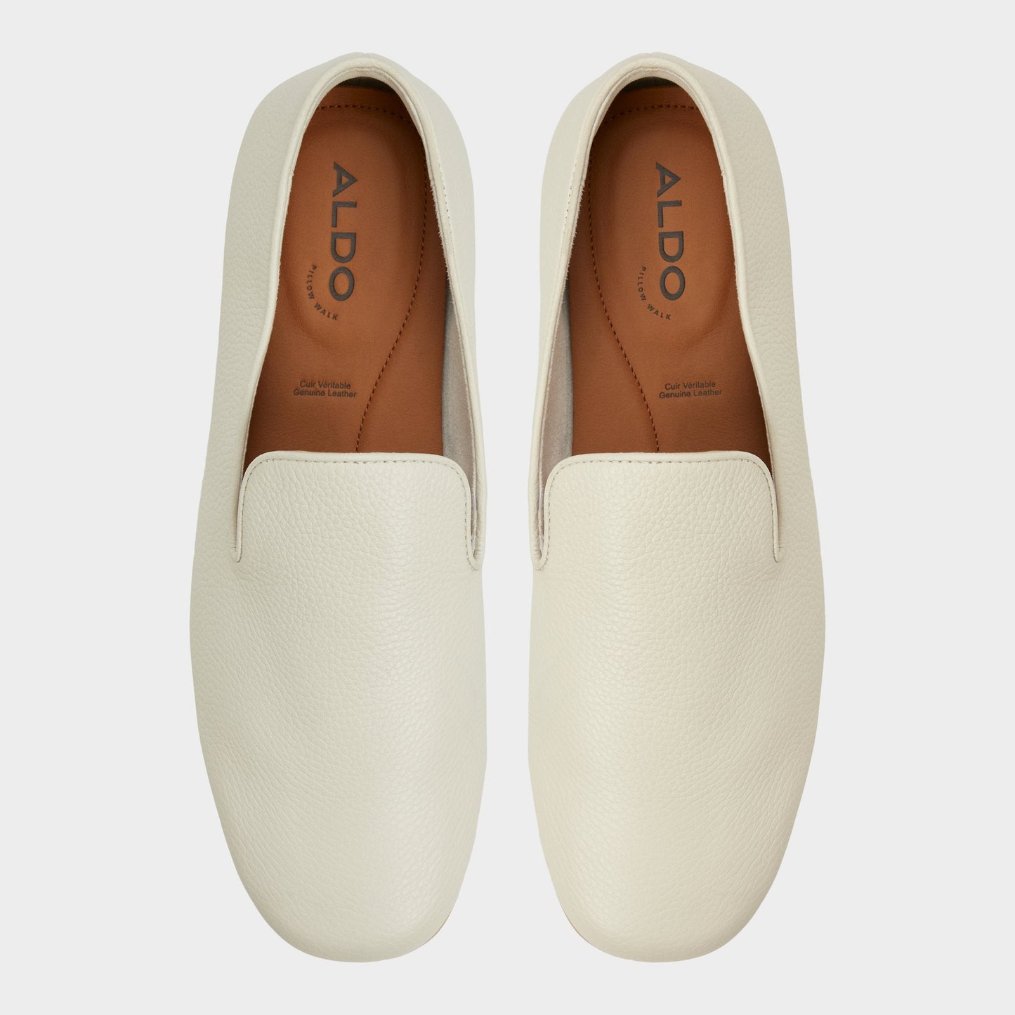 Resolute Ivory Men's Casual Shoes - Driving shoe Aldo Ivory