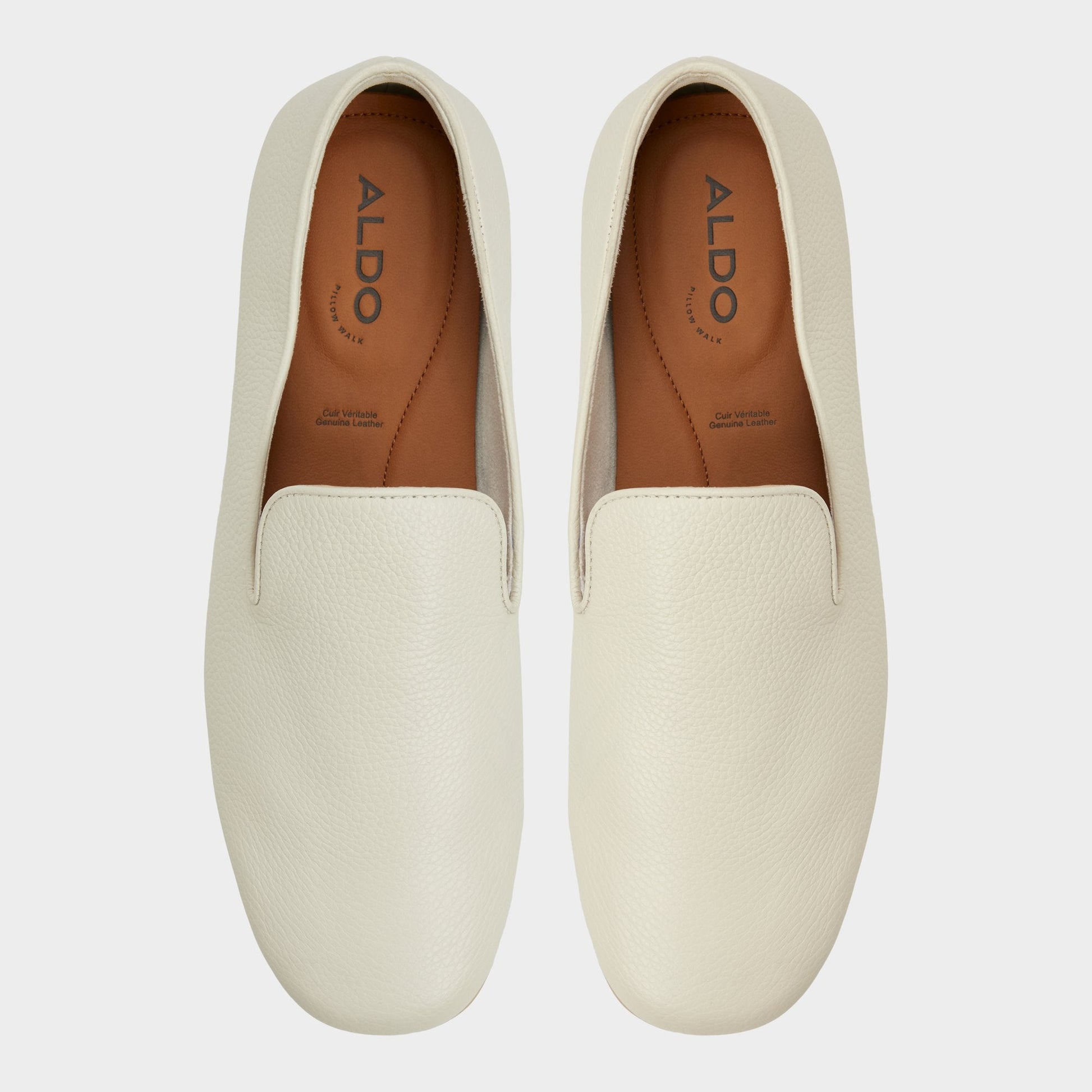 Resolute Ivory Men's Casual Shoes - Driving shoe Aldo Ivory