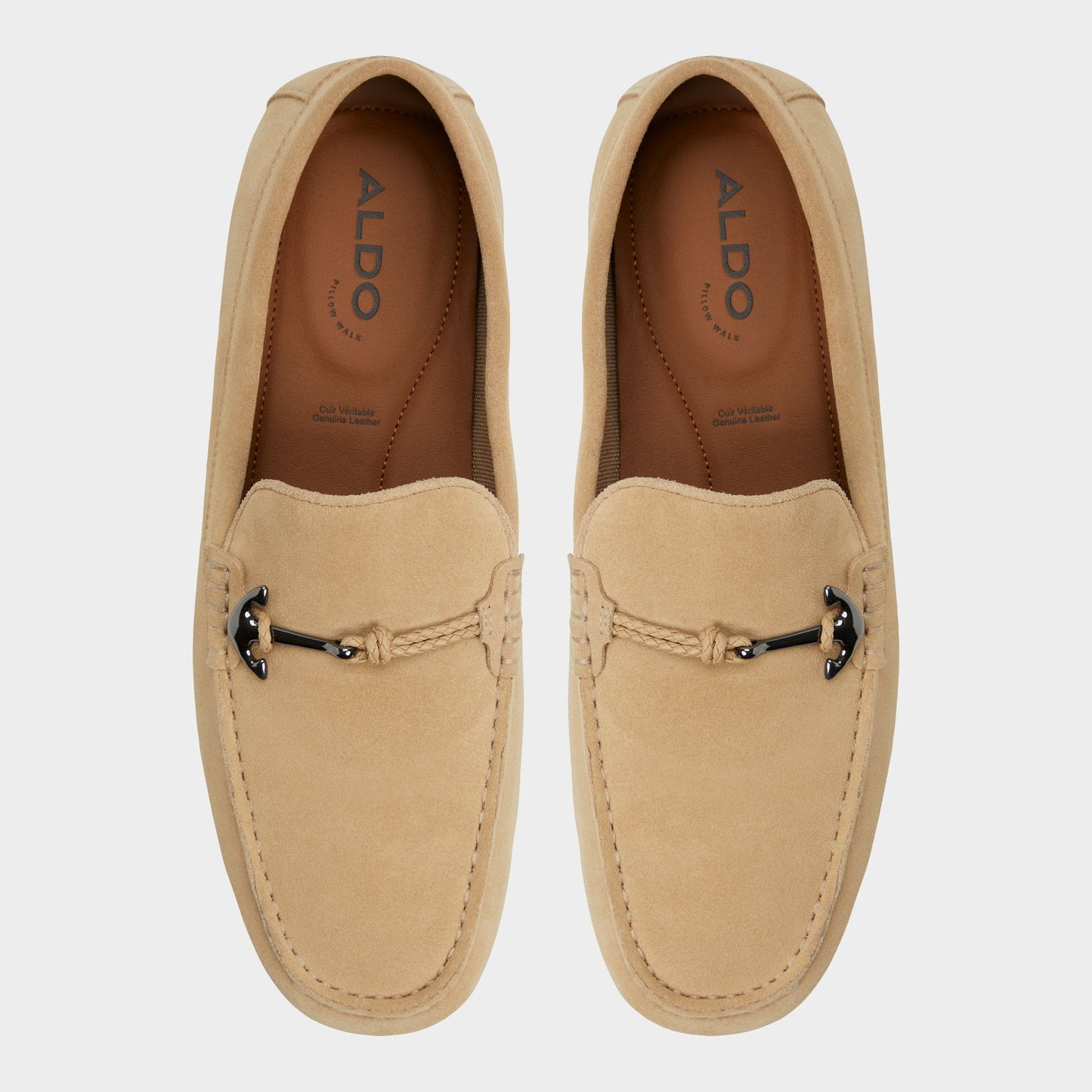 Wilbart Beige Men's Casual Shoes - Driving shoe Aldo Beige