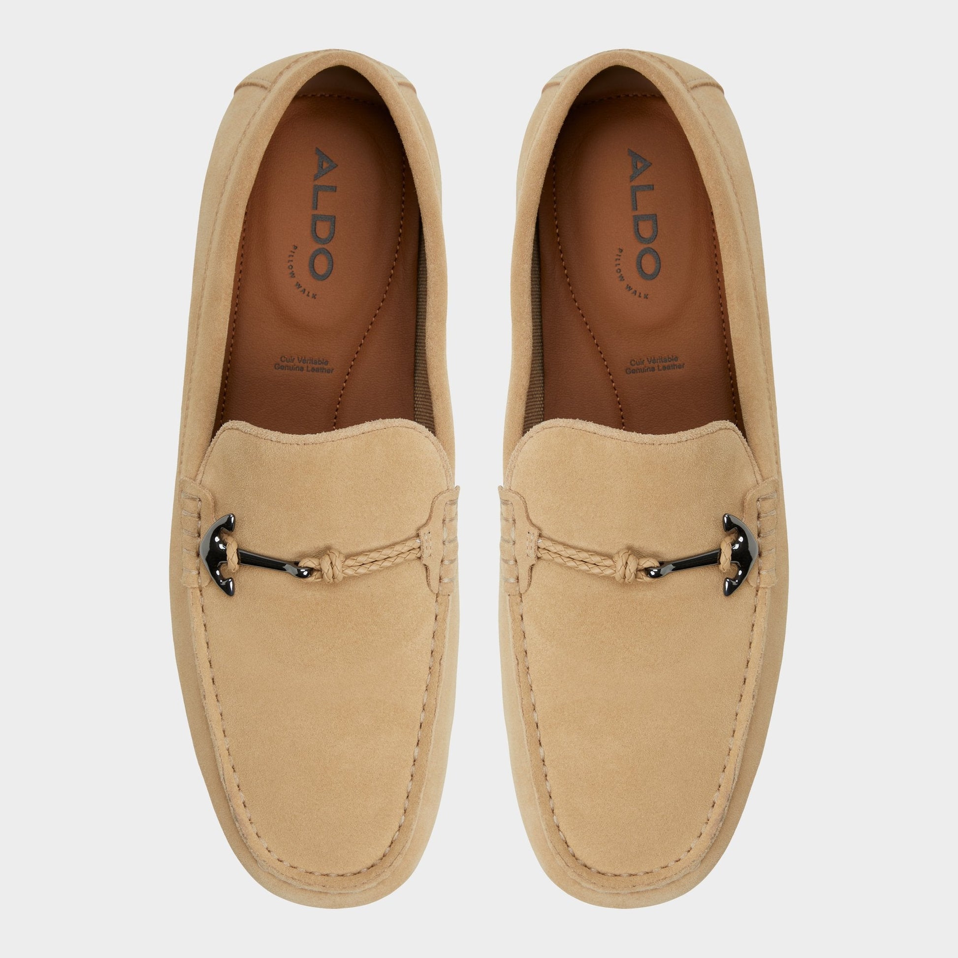 Wilbart Beige Men's Casual Shoes - Driving shoe Aldo Beige