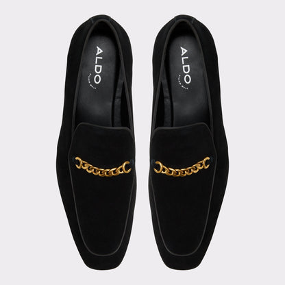 Umo Open Black Men's Dress Shoes - Loafer Aldo Open Black