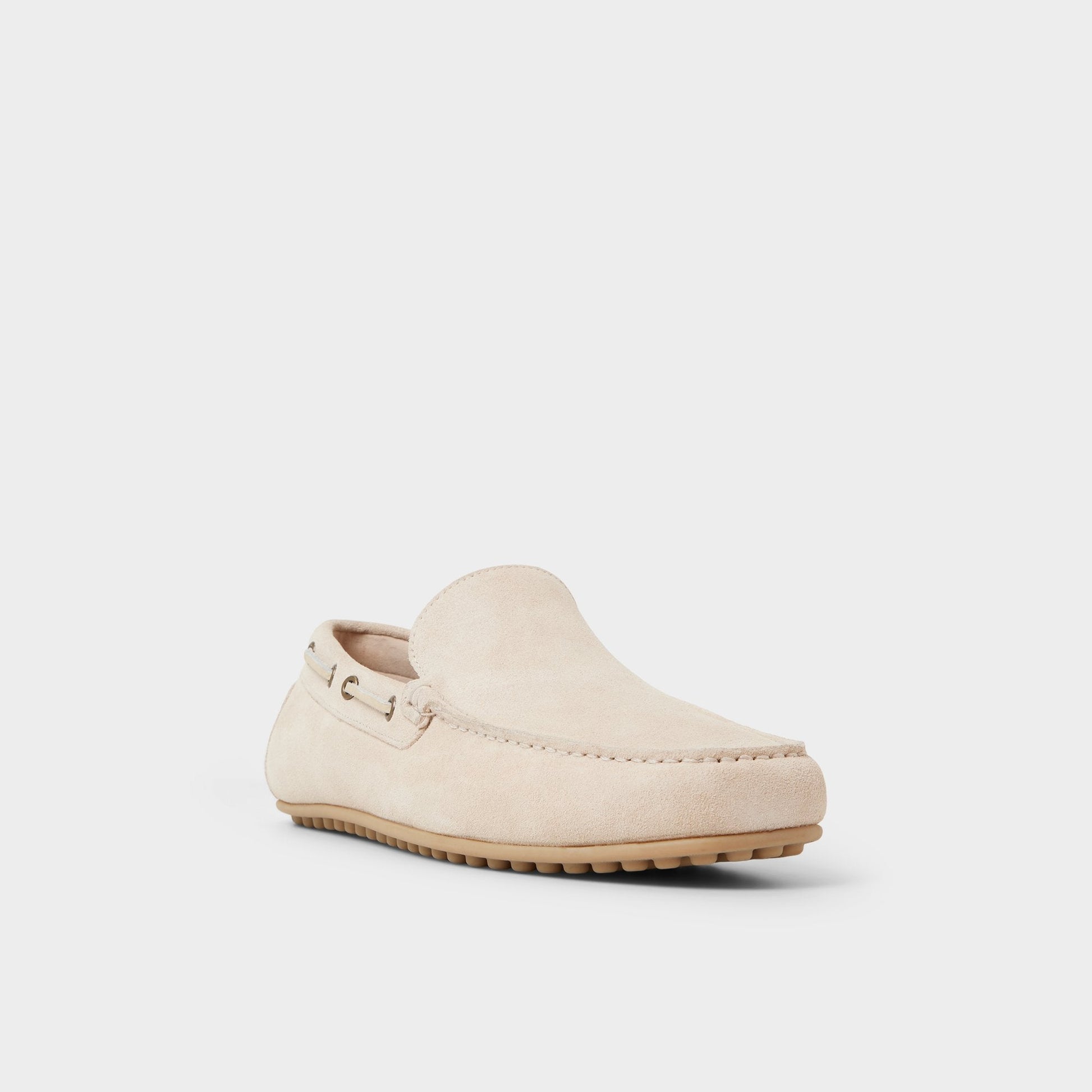 Horton in In Cream - Driving shoe Aldo Cream