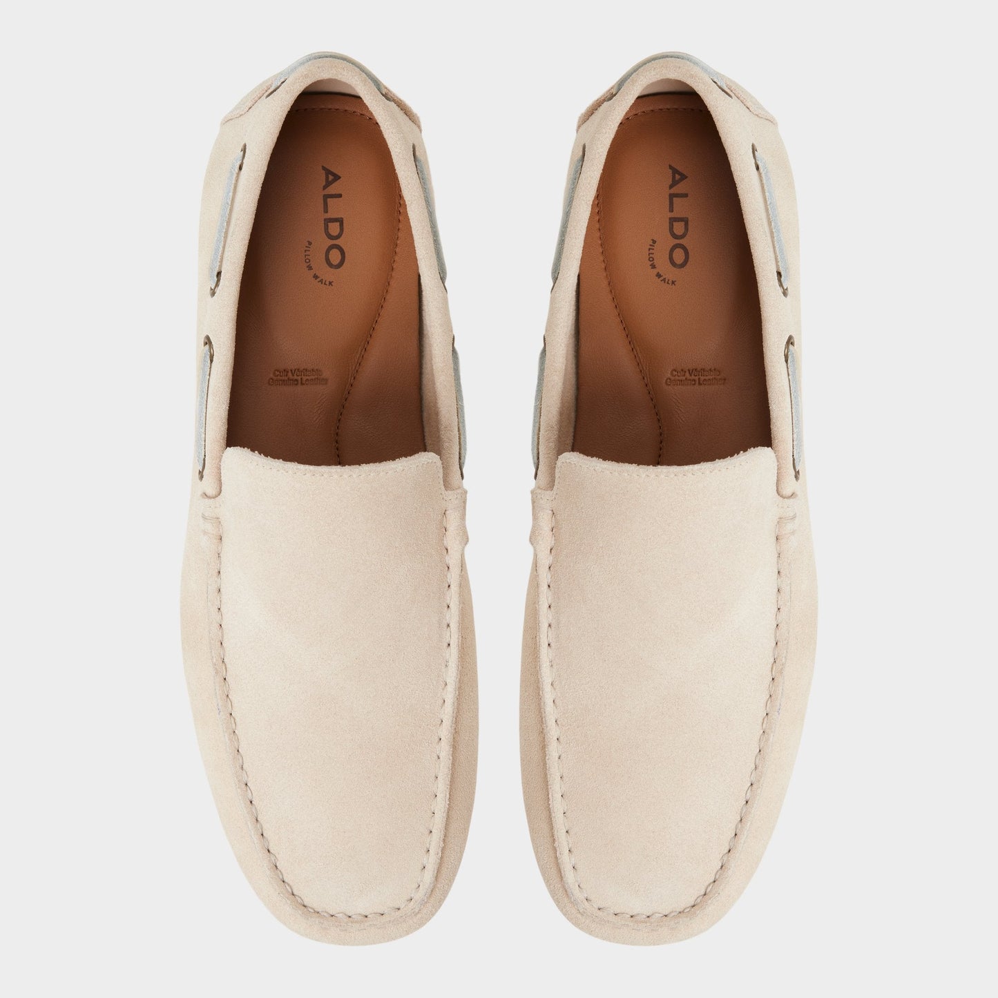 Horton in In Cream - Driving shoe Aldo Cream