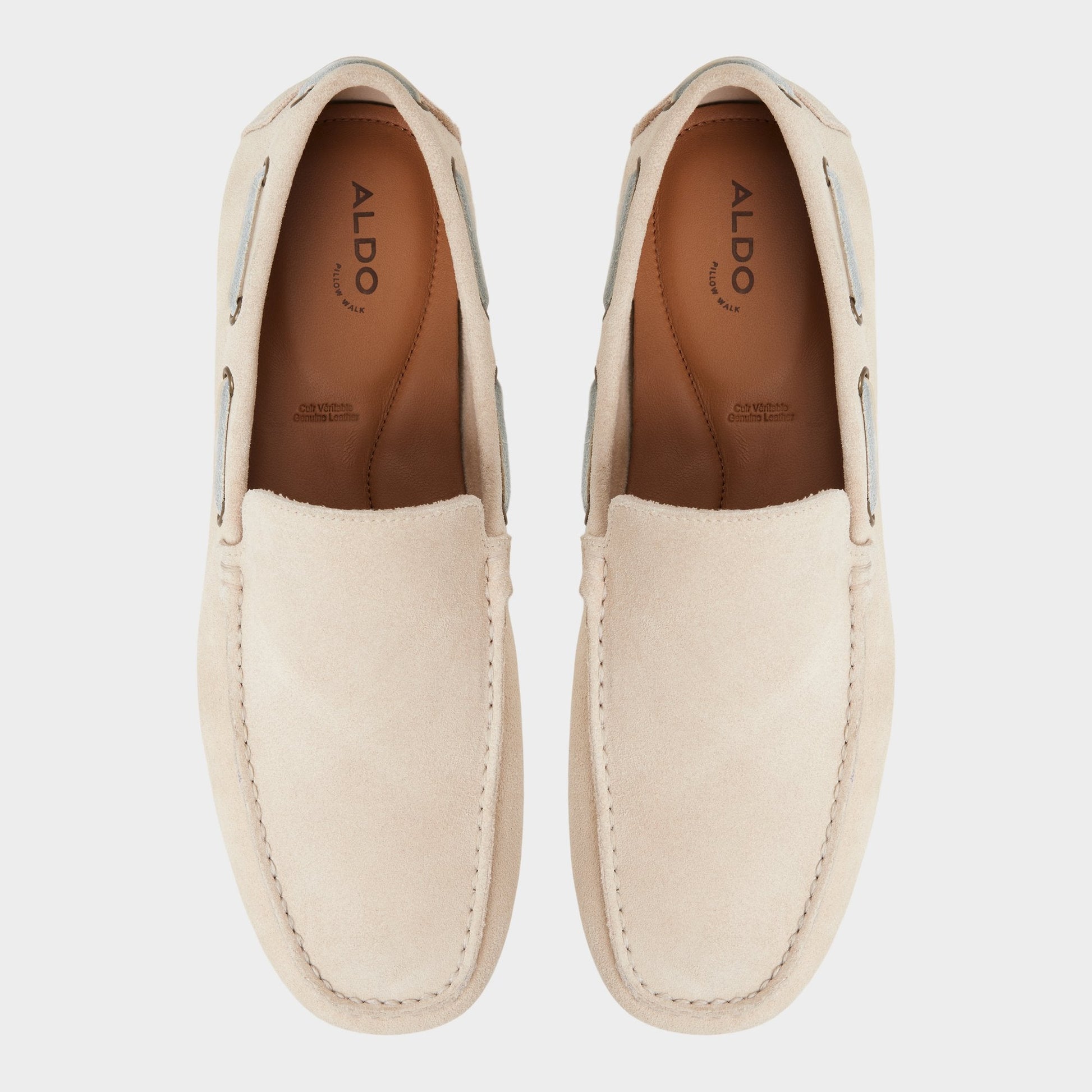 Horton in In Cream - Driving shoe Aldo Cream