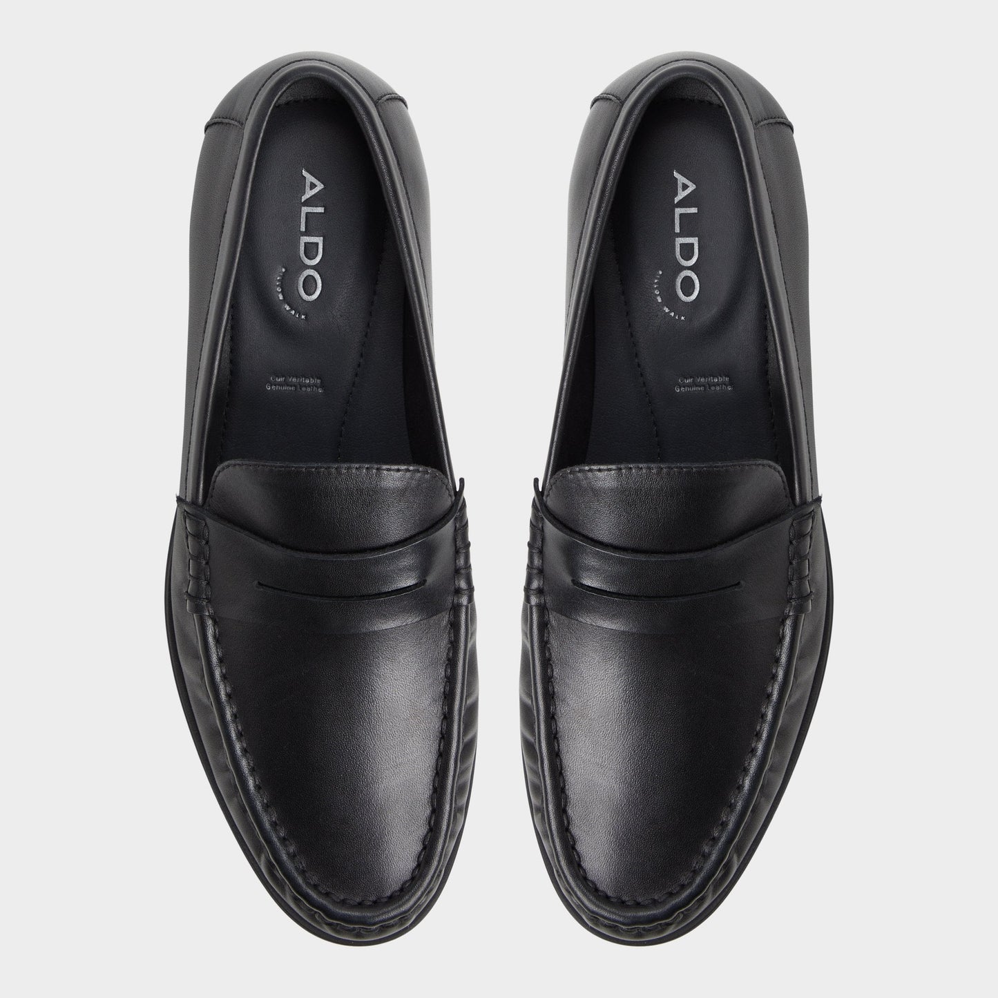 Speakeasy Open Black Men's Dress Shoes - Loafer Aldo Open Black