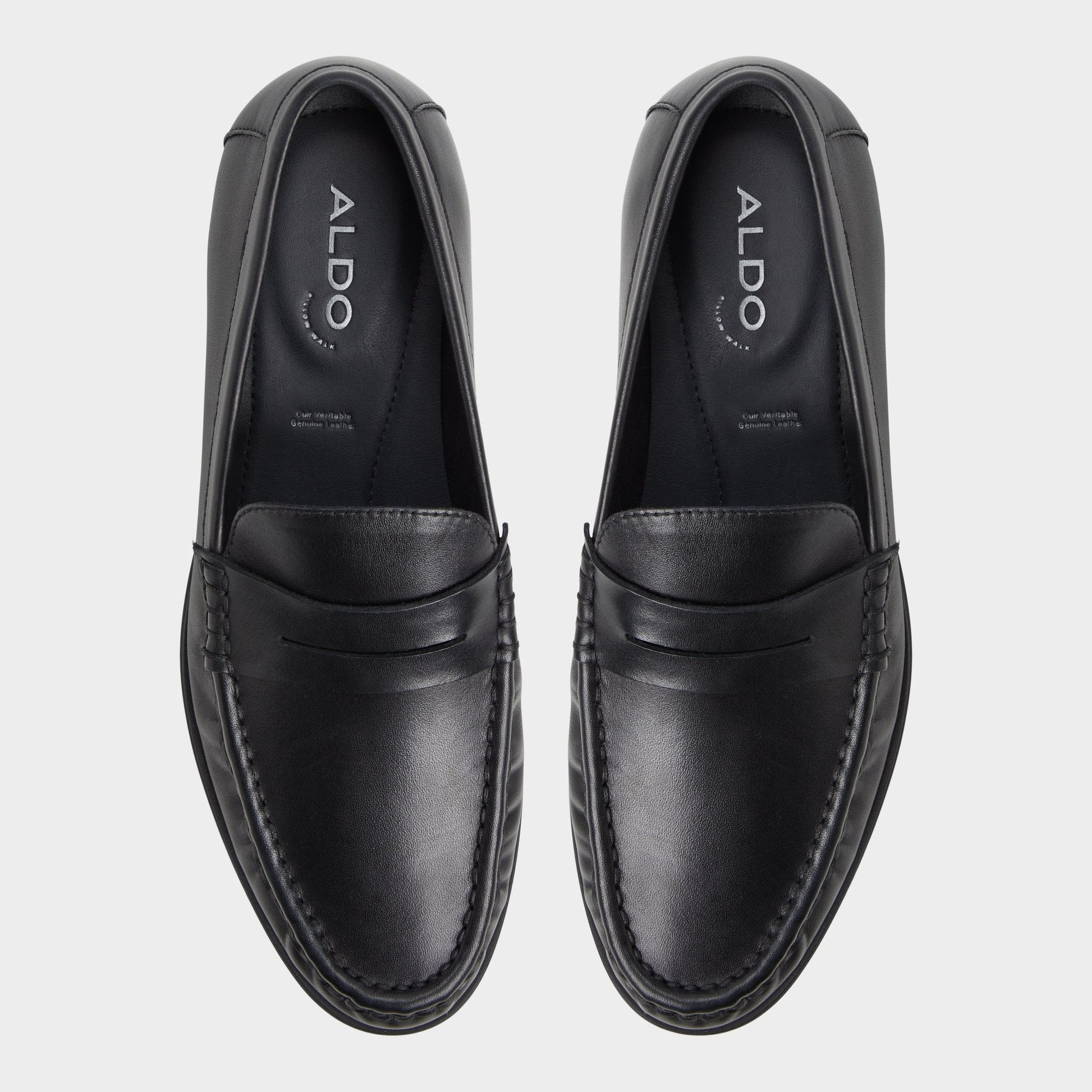 Speakeasy Open Black Men's Dress Shoes - Loafer Aldo Open Black