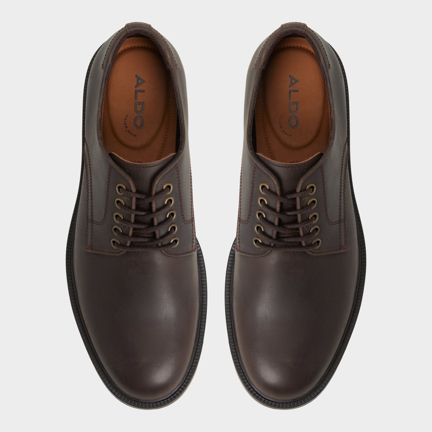 Geoff in Dark Brown - Derby shoe Aldo Dark brown