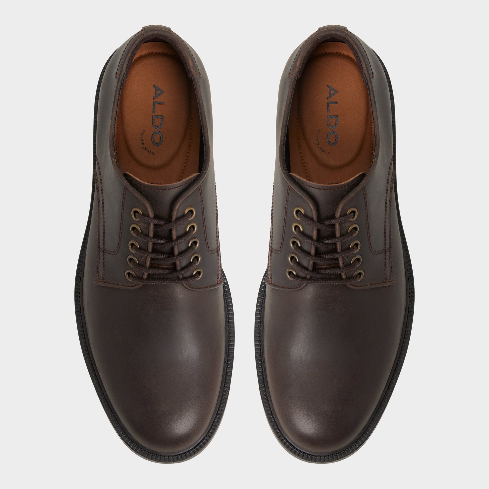 Geoff in Dark Brown - Derby shoe Aldo Dark brown