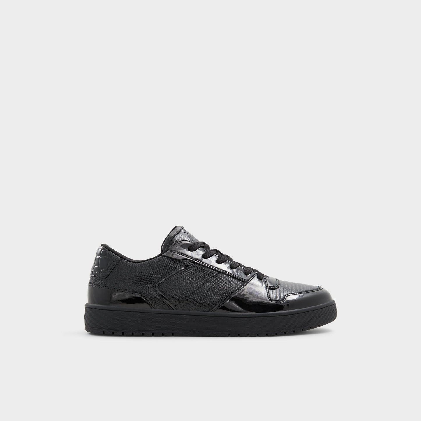 Zethan Black Synthetic Patent Men's Low top - Low top sneaker, Cup sole Aldo Black