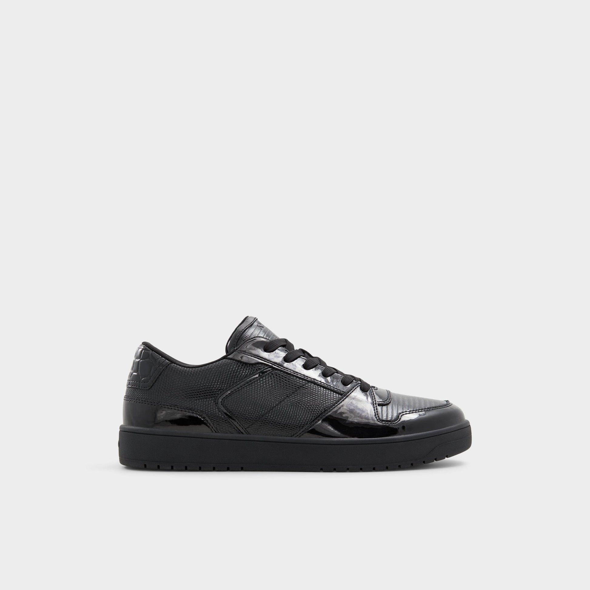 Zethan Black Synthetic Patent Men's Low top - Low top sneaker, Cup sole Aldo Black
