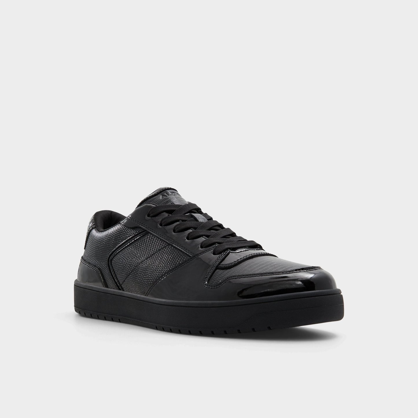 Zethan Black Synthetic Patent Men's Low top - Low top sneaker, Cup sole Aldo Black