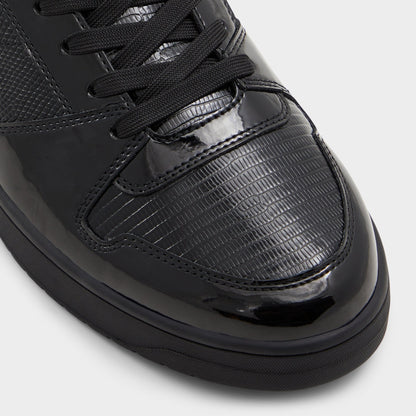 Zethan Black Synthetic Patent Men's Low top - Low top sneaker, Cup sole Aldo Black