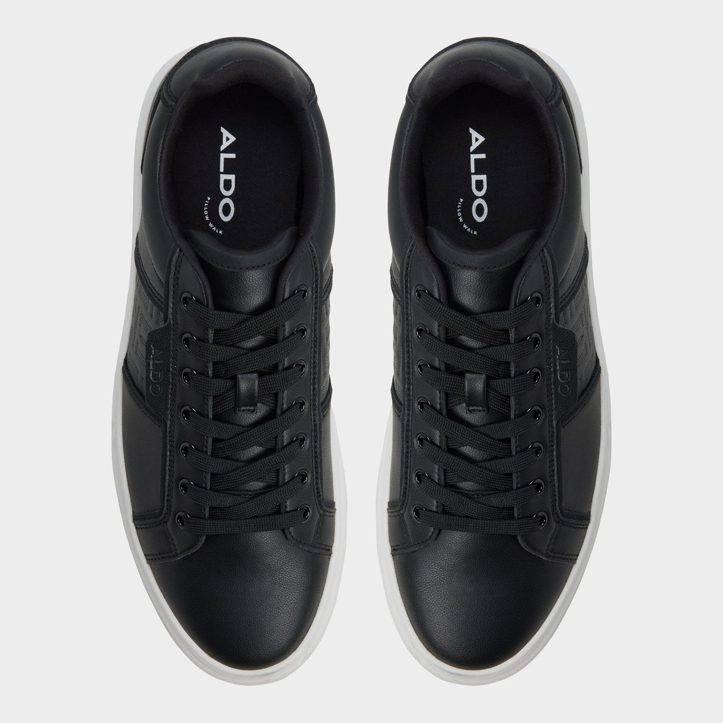 Courtline in Black Black 14253819 - Low top sneaker, Cup sole Aldo Black/black