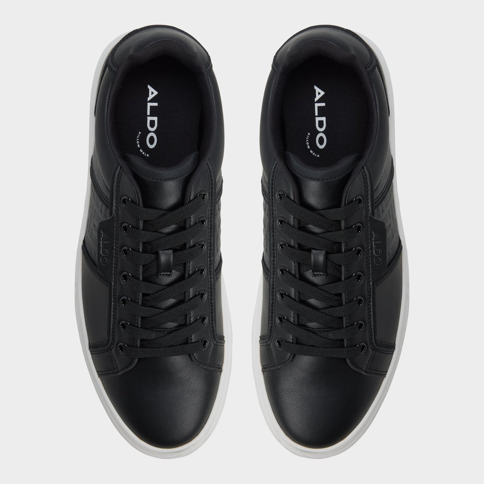 Courtline in Black Black 14253819 - Low top sneaker, Cup sole Aldo Black/black
