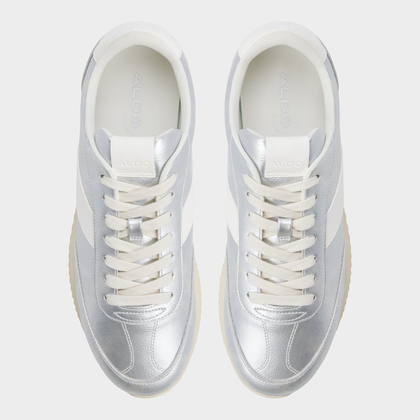 Nathaniell in Silver - Low top sneaker, Cup sole Aldo Silver