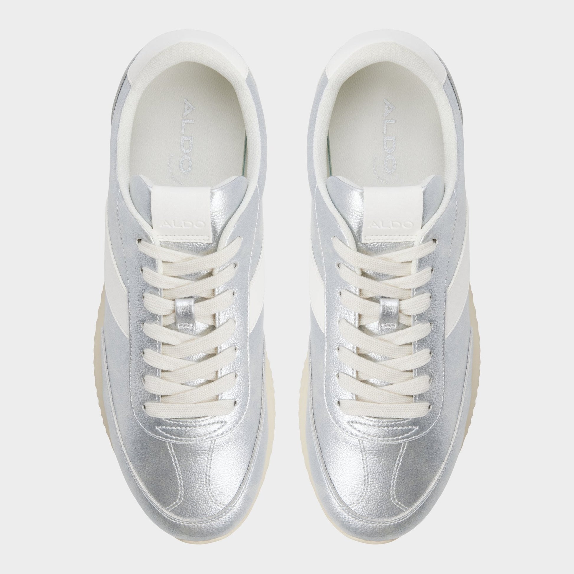 Nathaniell in Silver - Low top sneaker, Cup sole Aldo Silver