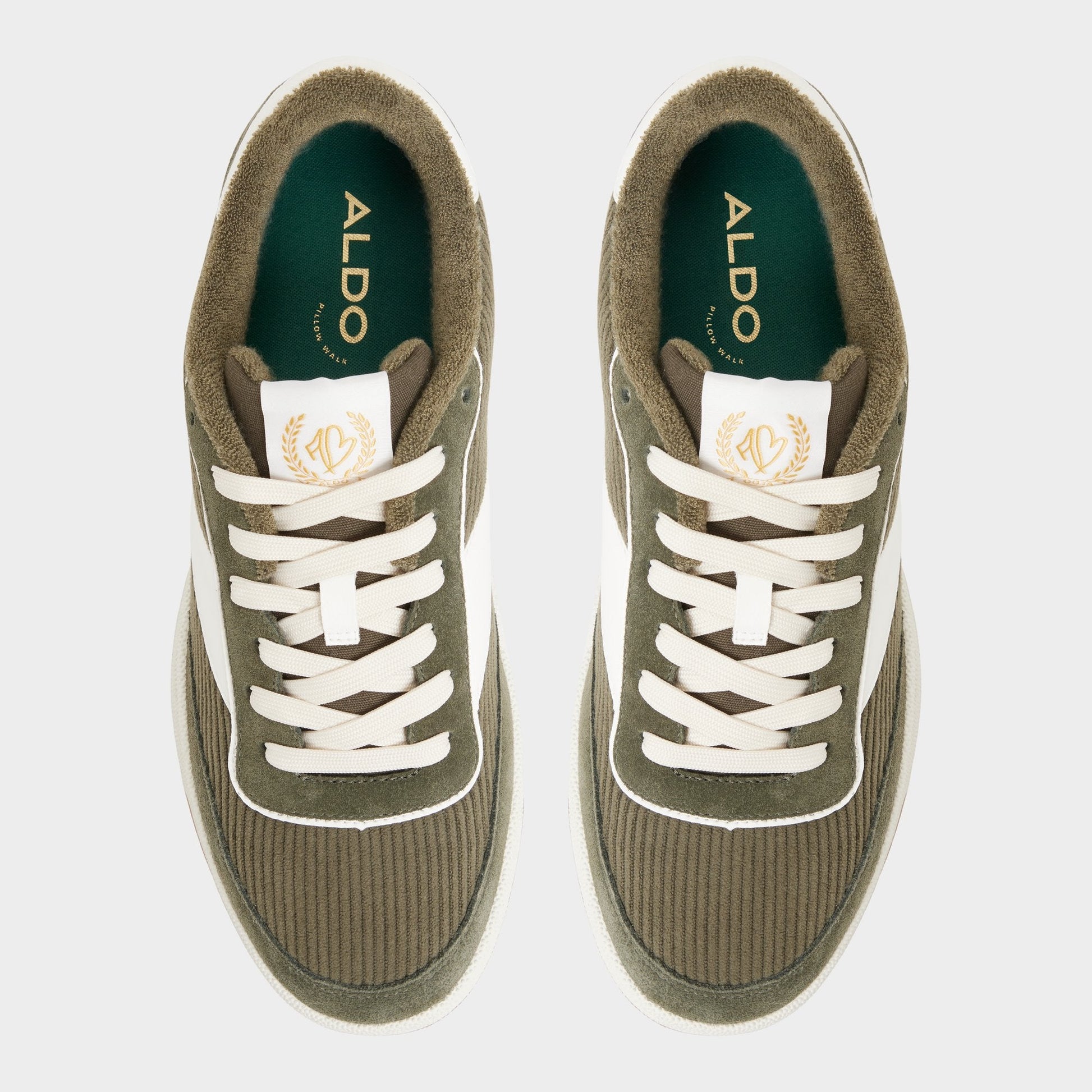 Ashwin in Olive - Low top sneaker, Cup sole Aldo Olive