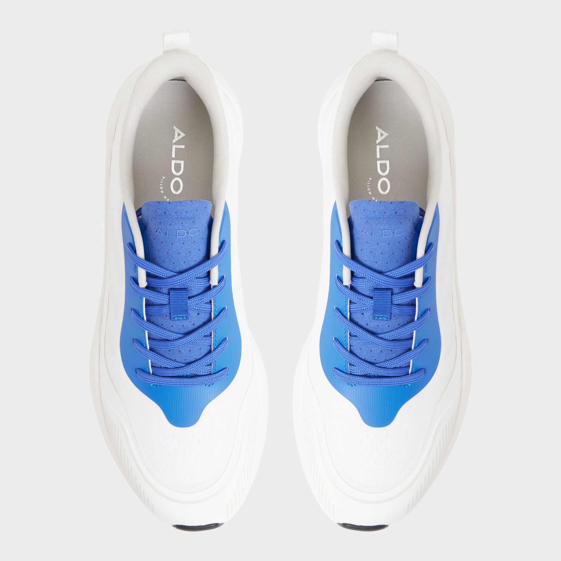 Pillowsnkr in M White Blue14112546 - Jogger sneaker, Jogger sole Aldo White/blue