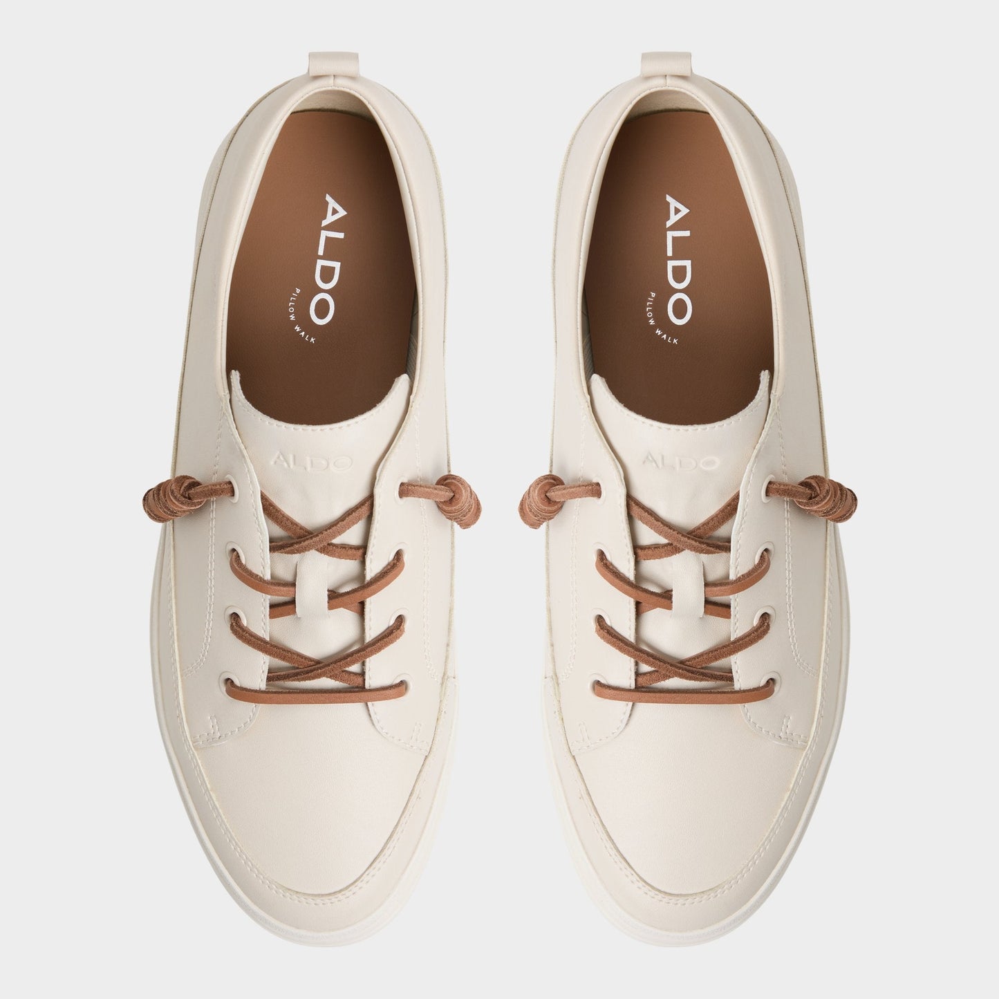 Tristin in White Bone - Low top sneaker, Cup sole Aldo White/Bone