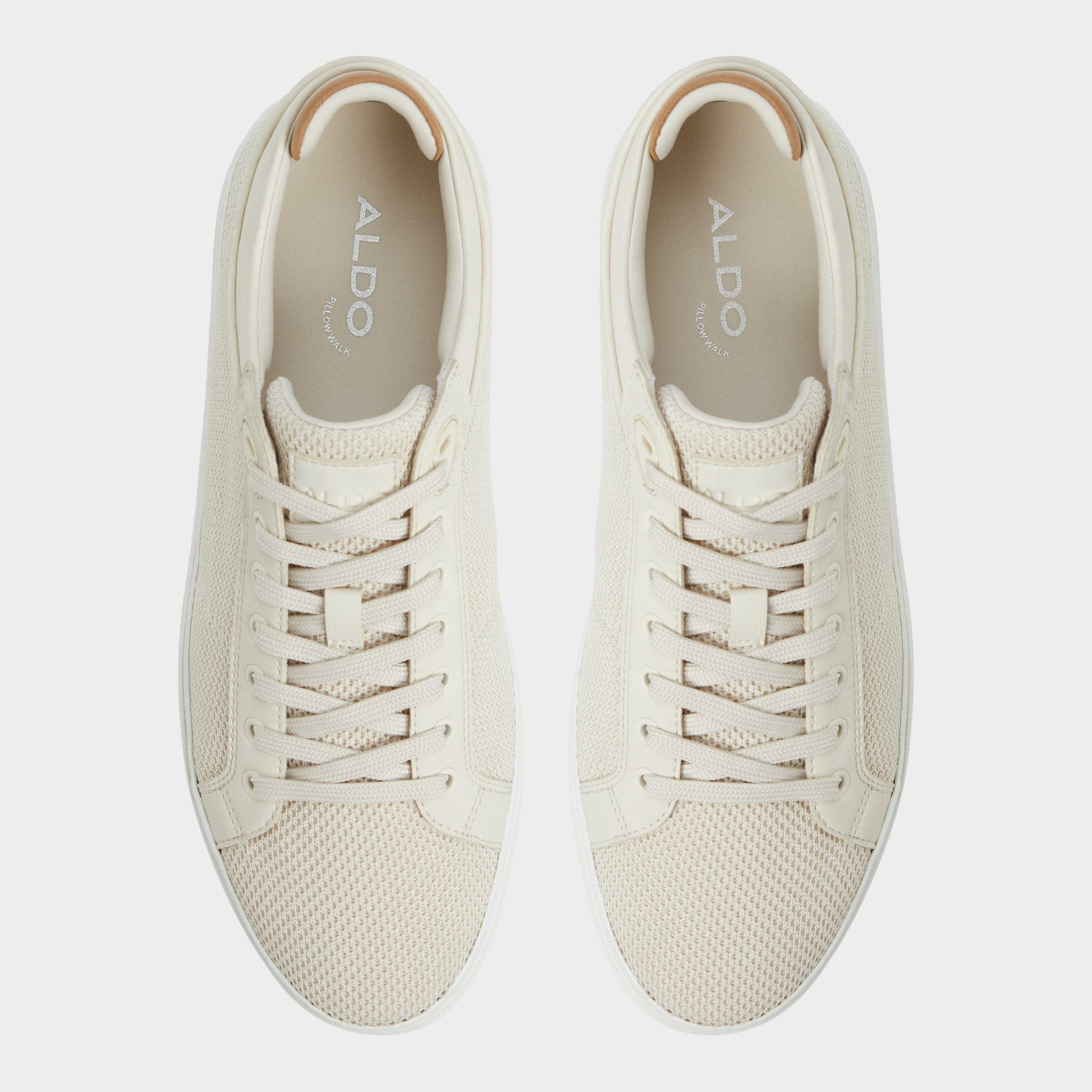 Finespec Bone Synthetic Knit Men's Low top - Low top sneaker Aldo Bone
