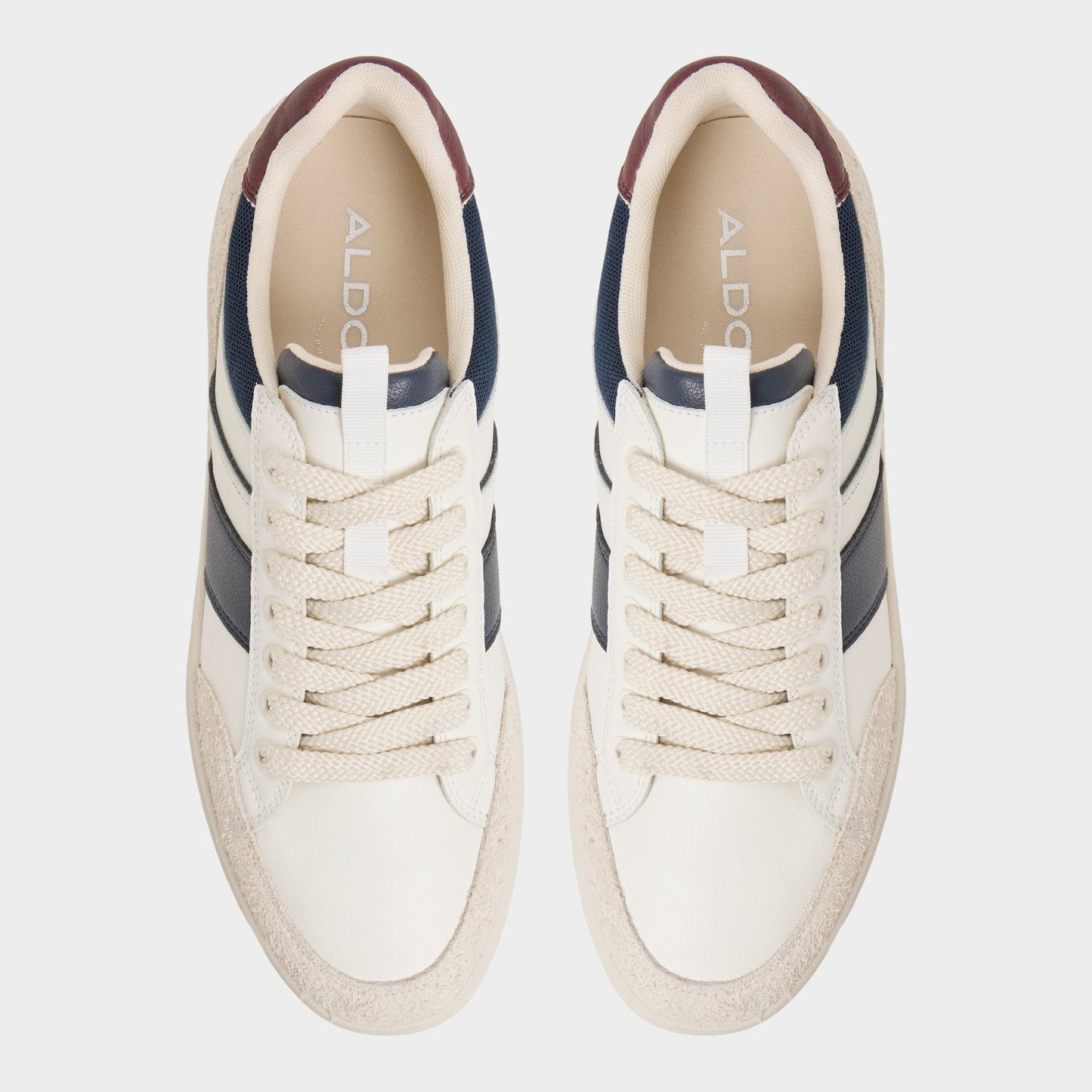 Elio White/Multi Men's Low top - Low top sneaker, Cup sole Aldo White/multi