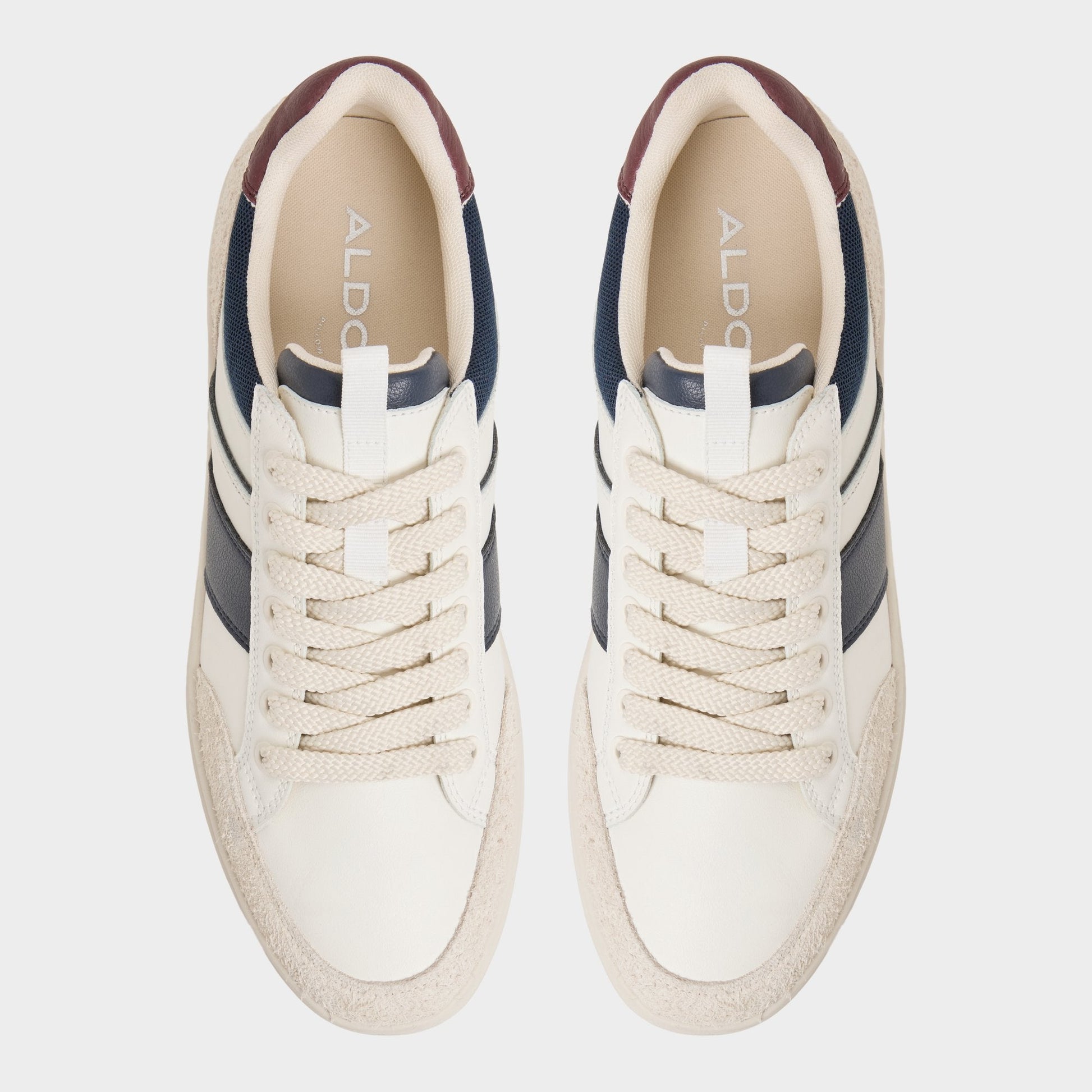 Elio White/Multi Men's Low top - Low top sneaker, Cup sole Aldo White/multi