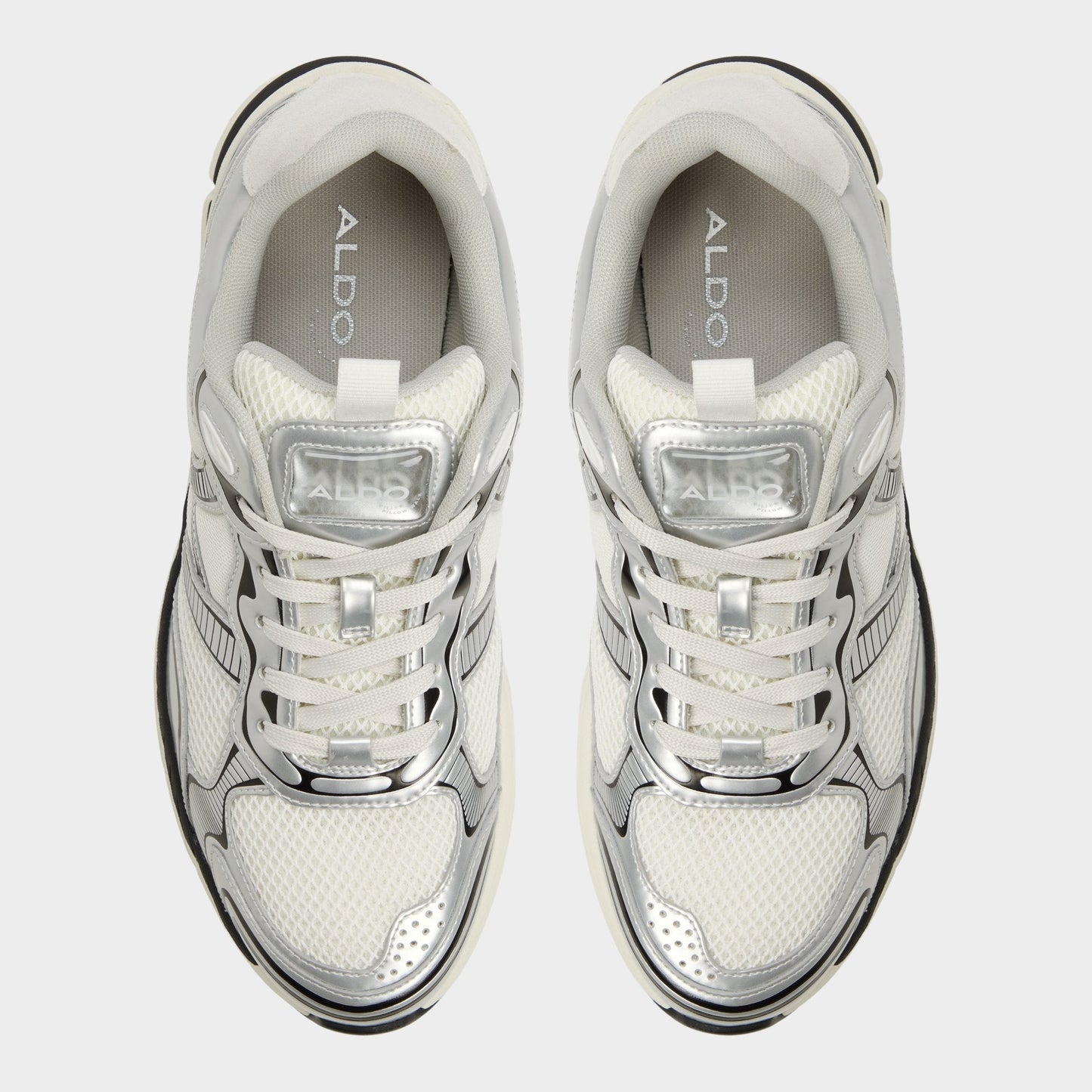 Blade in White - Low top sneaker, Jogger sole Aldo White