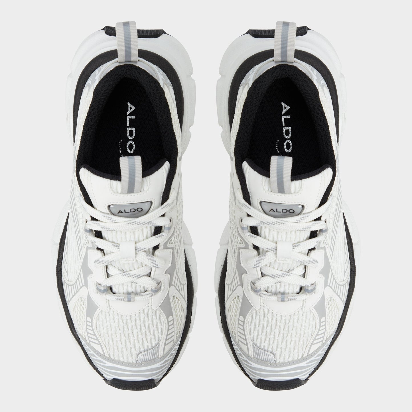 Jensen White Men's Athletic sneakers - Jogger sneaker Aldo White