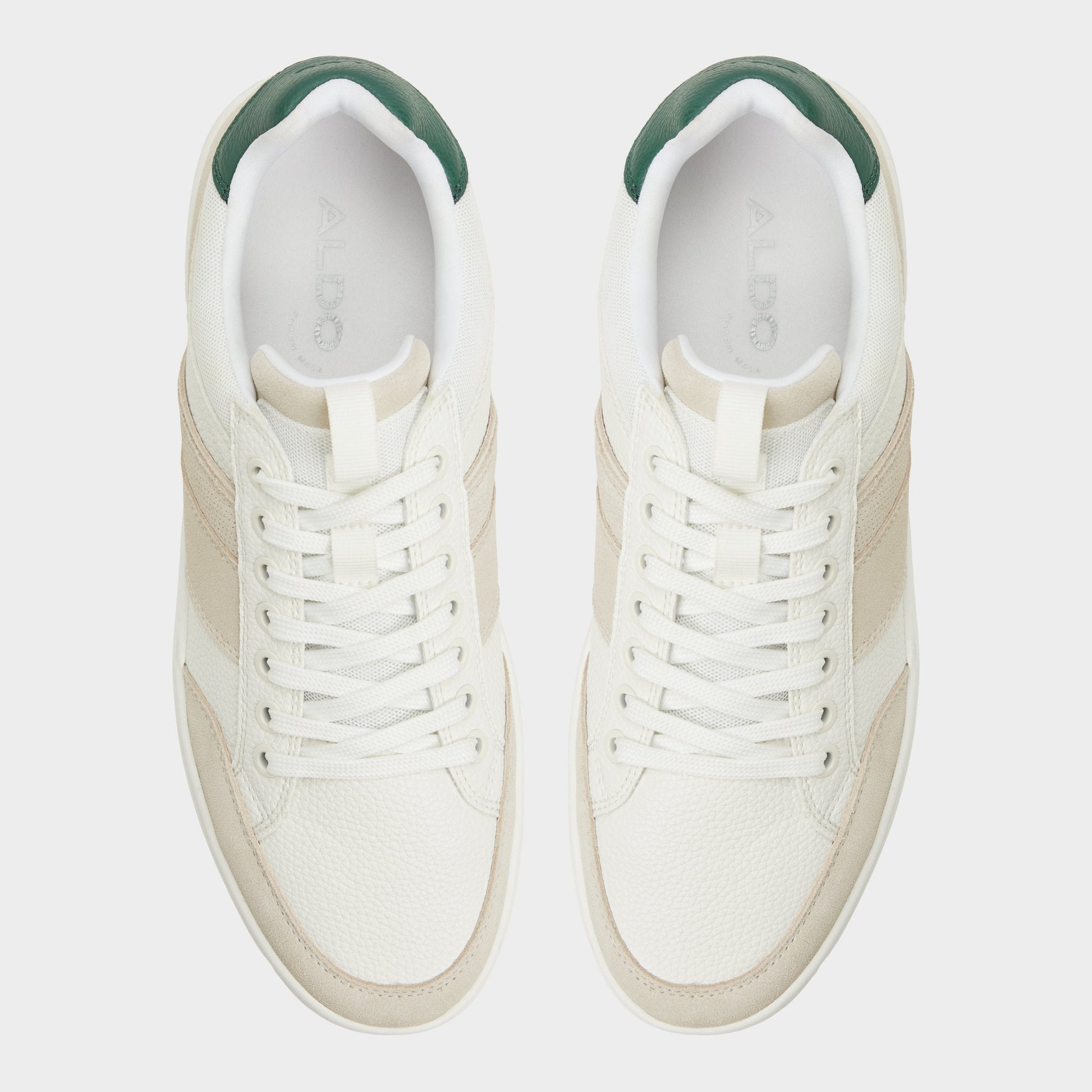 Elio White/Bone Men's Low top - Low top sneaker Aldo White/bone