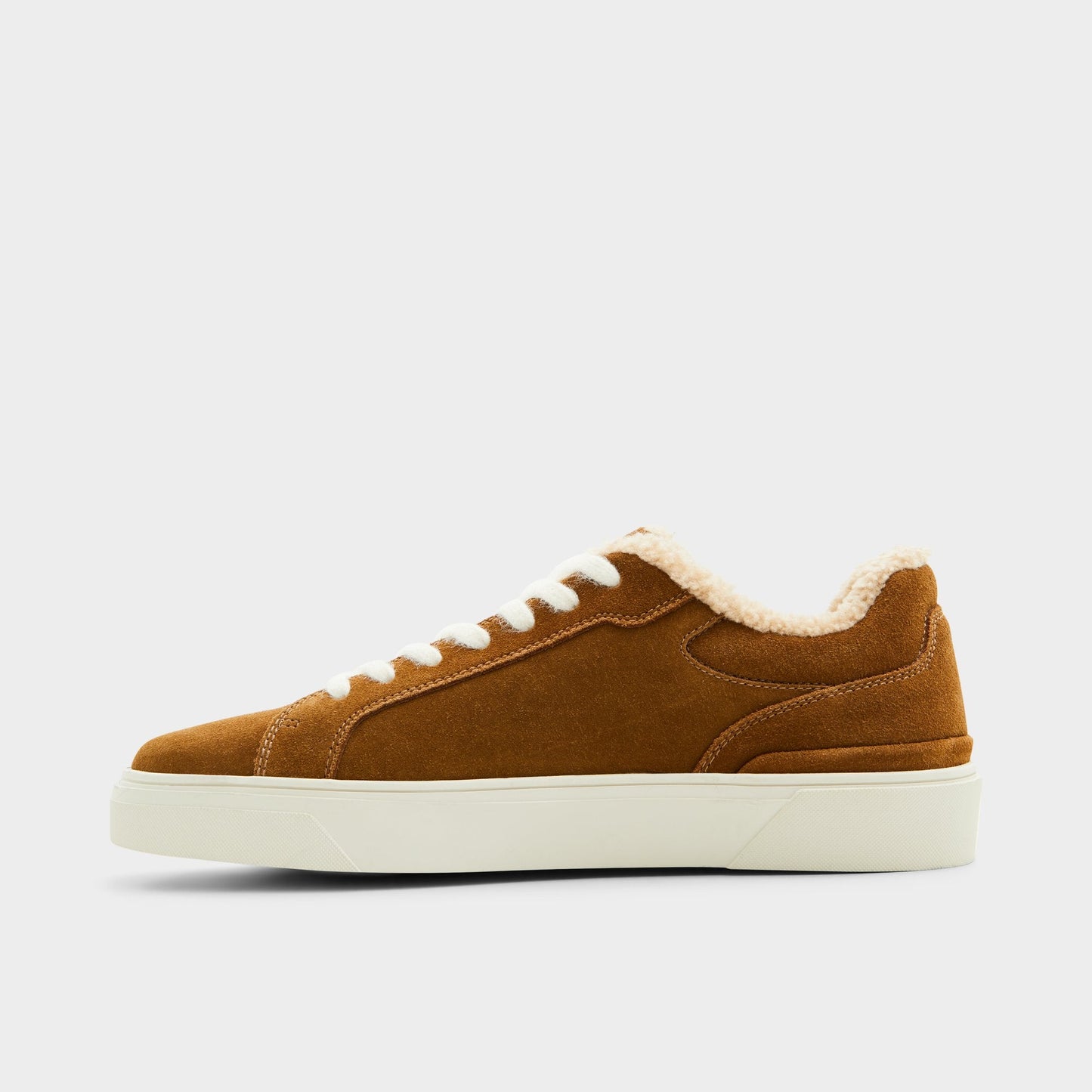 Willio Cognac Men's Sneakers - Low top sneaker, Cup sole Aldo Cognac
