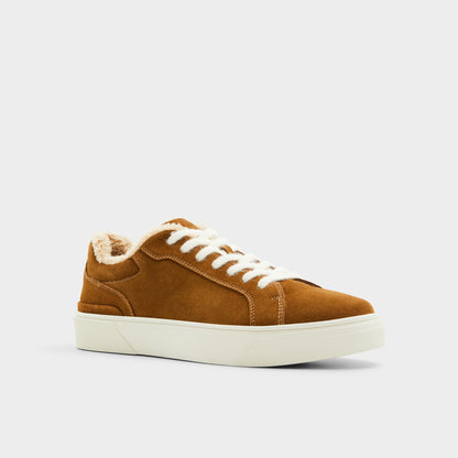 Willio Cognac Men's Sneakers - Low top sneaker, Cup sole Aldo Cognac