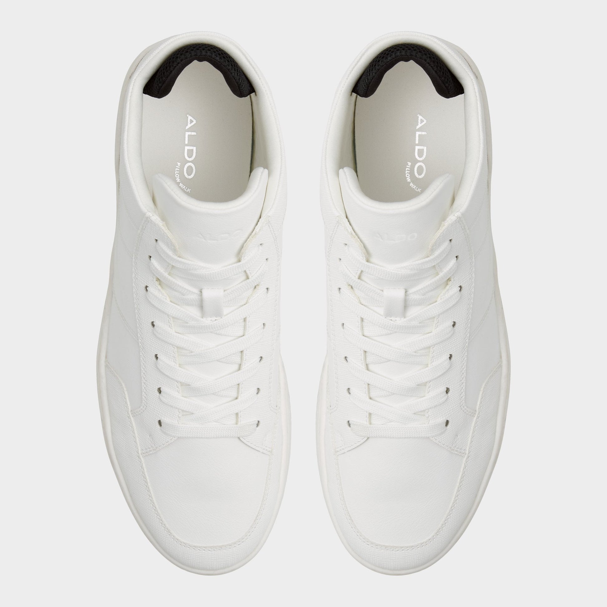 Victor White Men's High top - High top sneaker, Cup sole Aldo White