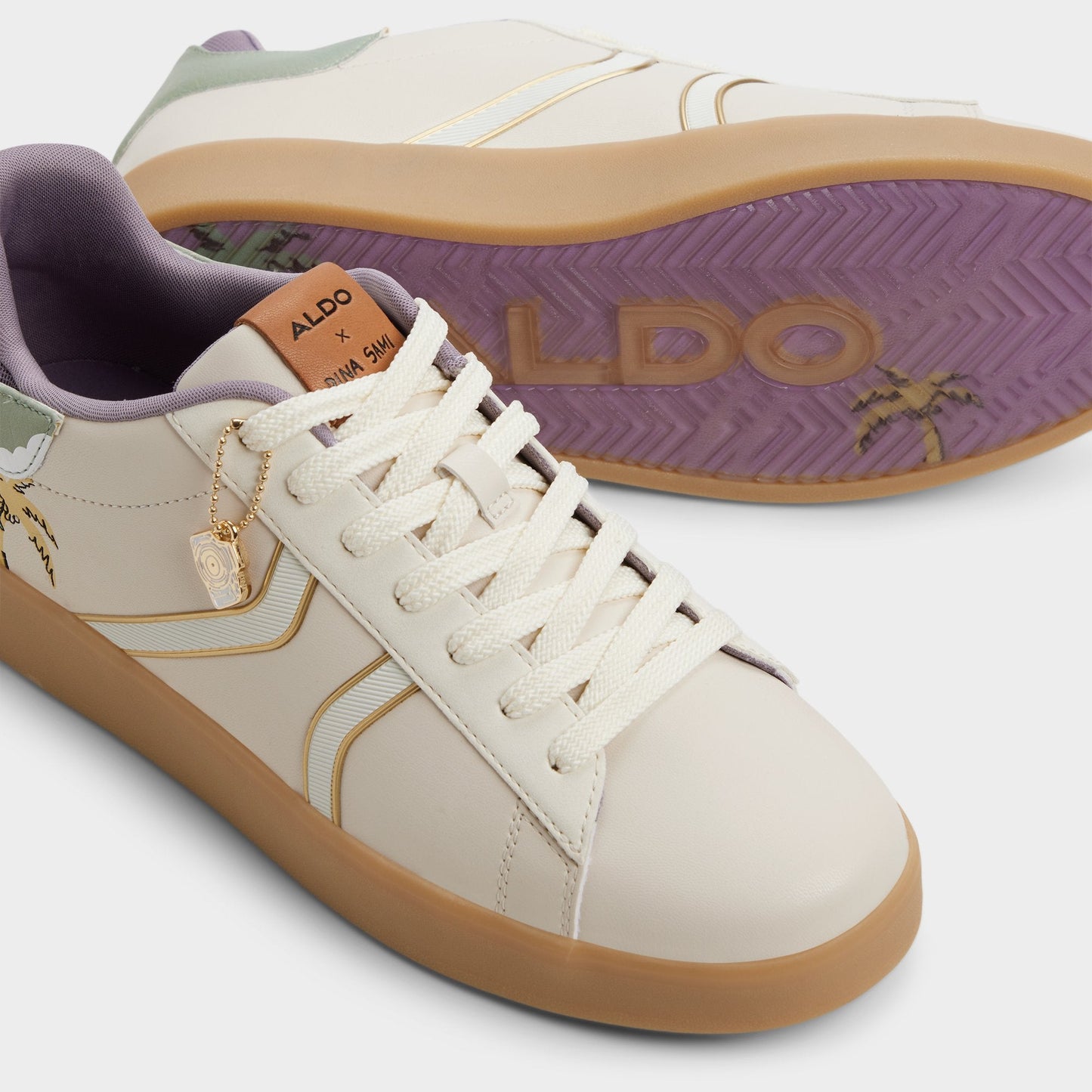 Dina in Sami White Combo14038844 - Men's low top sneaker Aldo White combo