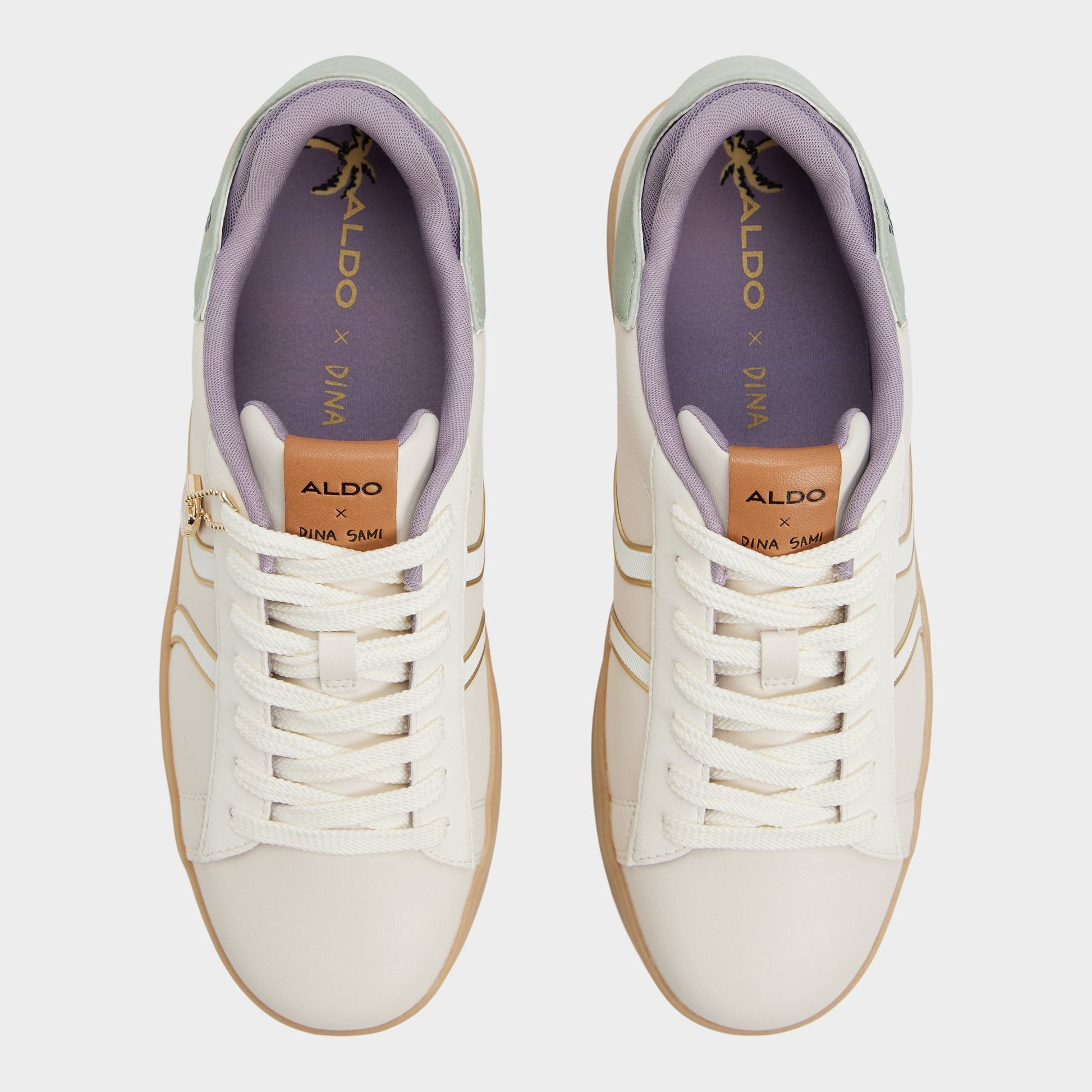 Dina in Sami White Combo14038844 - Men's low top sneaker Aldo White combo