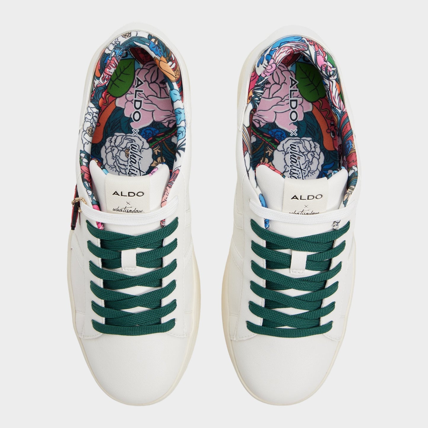 Whatisadam in White Combo - Men's low top sneaker Aldo White combo