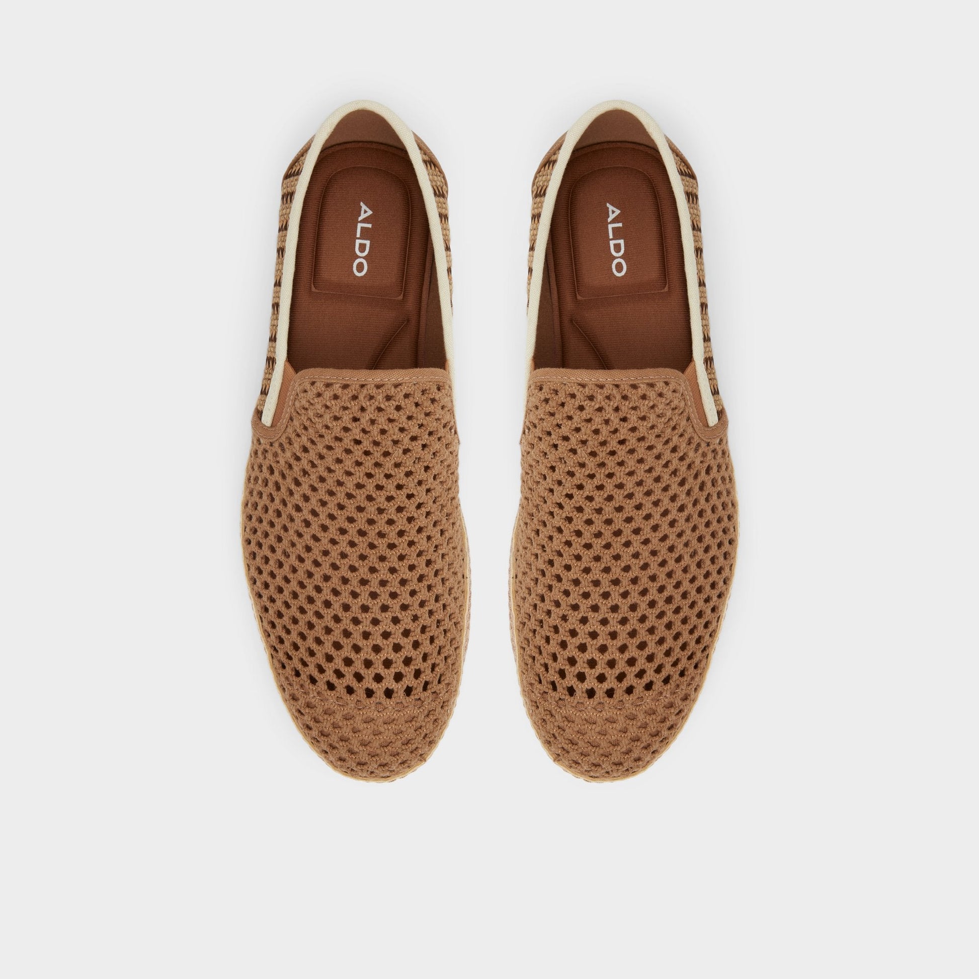 Kianou Cognac Men's Casual Shoes - Espadrille Aldo Cognac
