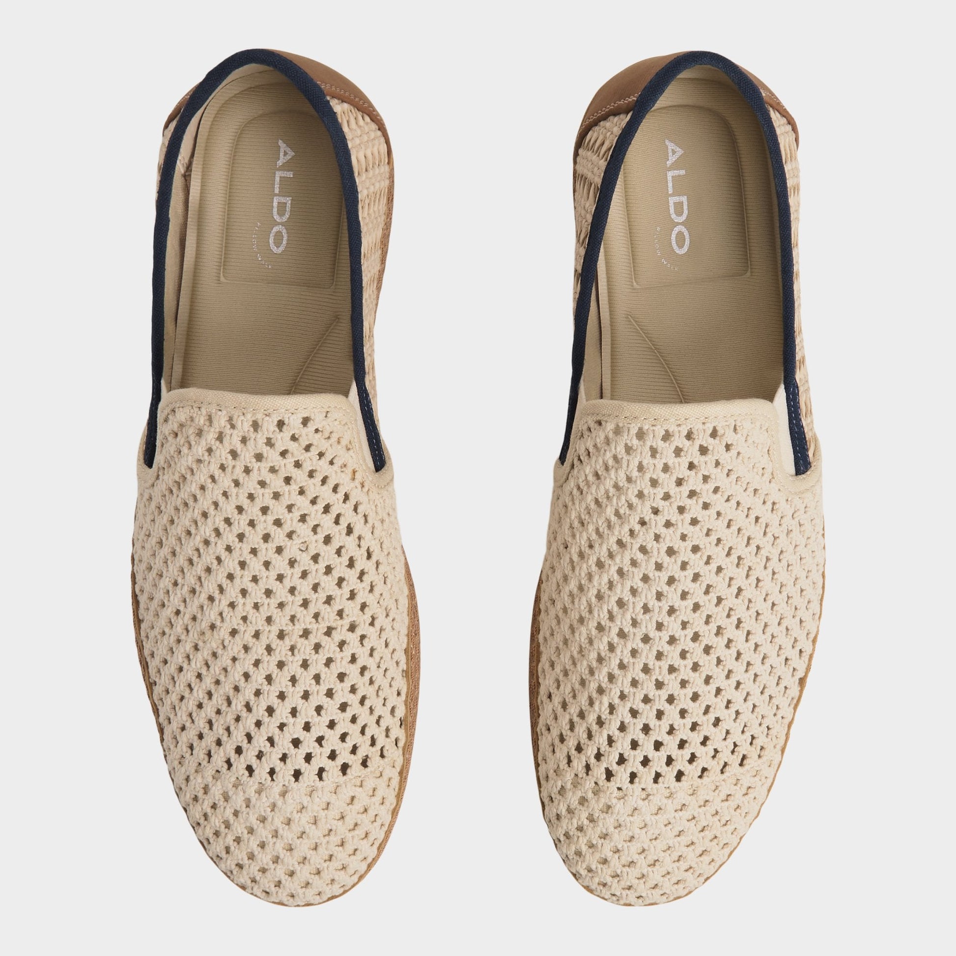 Kianou Beige Men's Casual Shoes - Espadrille Aldo Beige