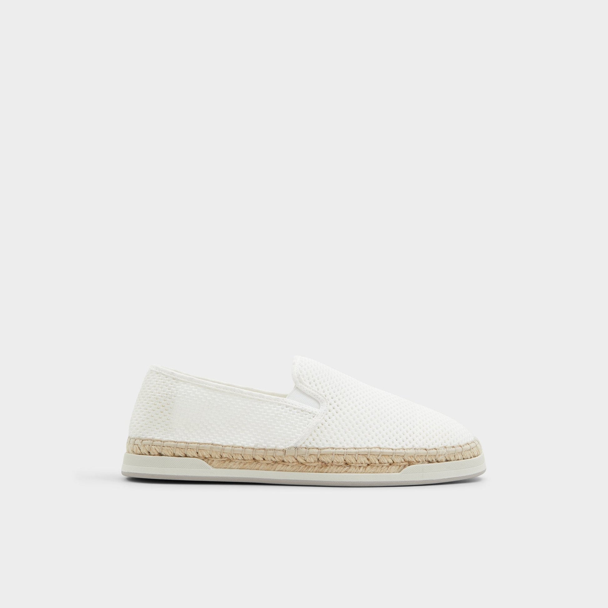 Johnney White Men's Espadrilles - Espadrille Aldo White