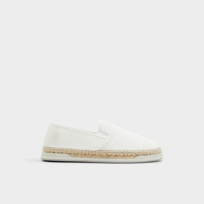 Johnney White Men's Espadrilles - Espadrille Aldo White