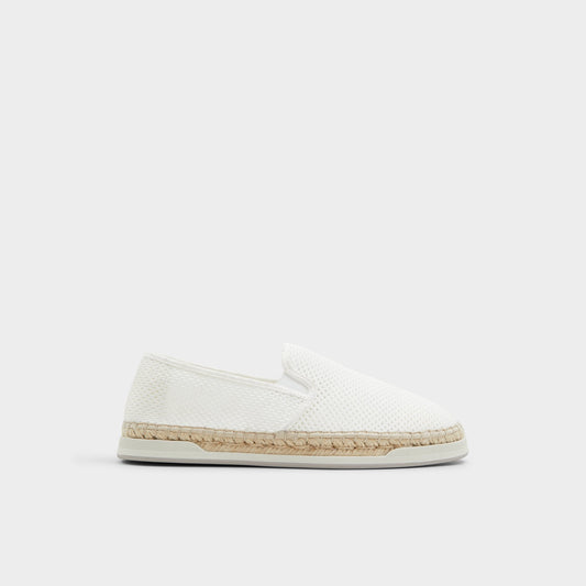 Johnney White Men's Espadrilles - Espadrille Aldo White