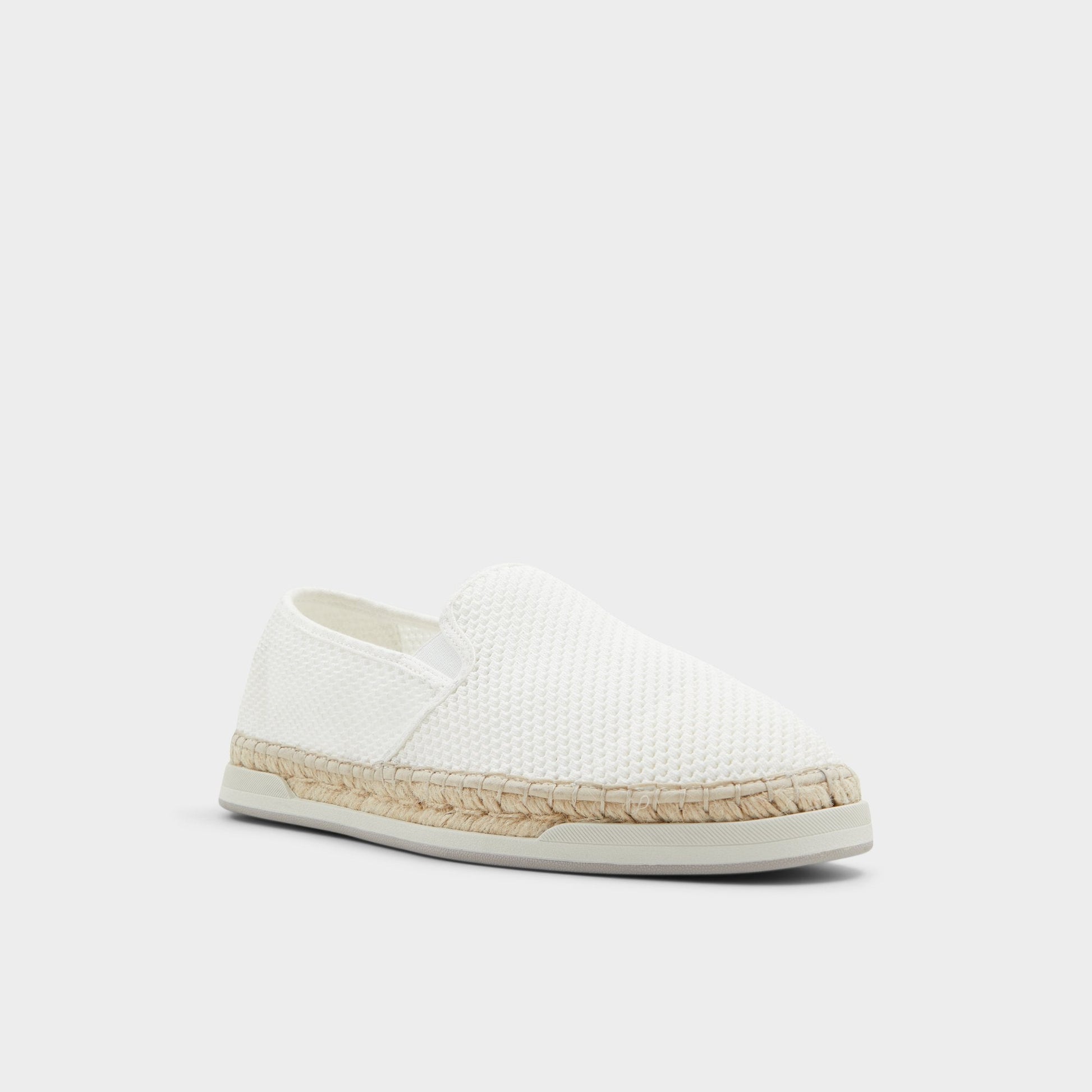 Johnney White Men's Espadrilles - Espadrille Aldo White