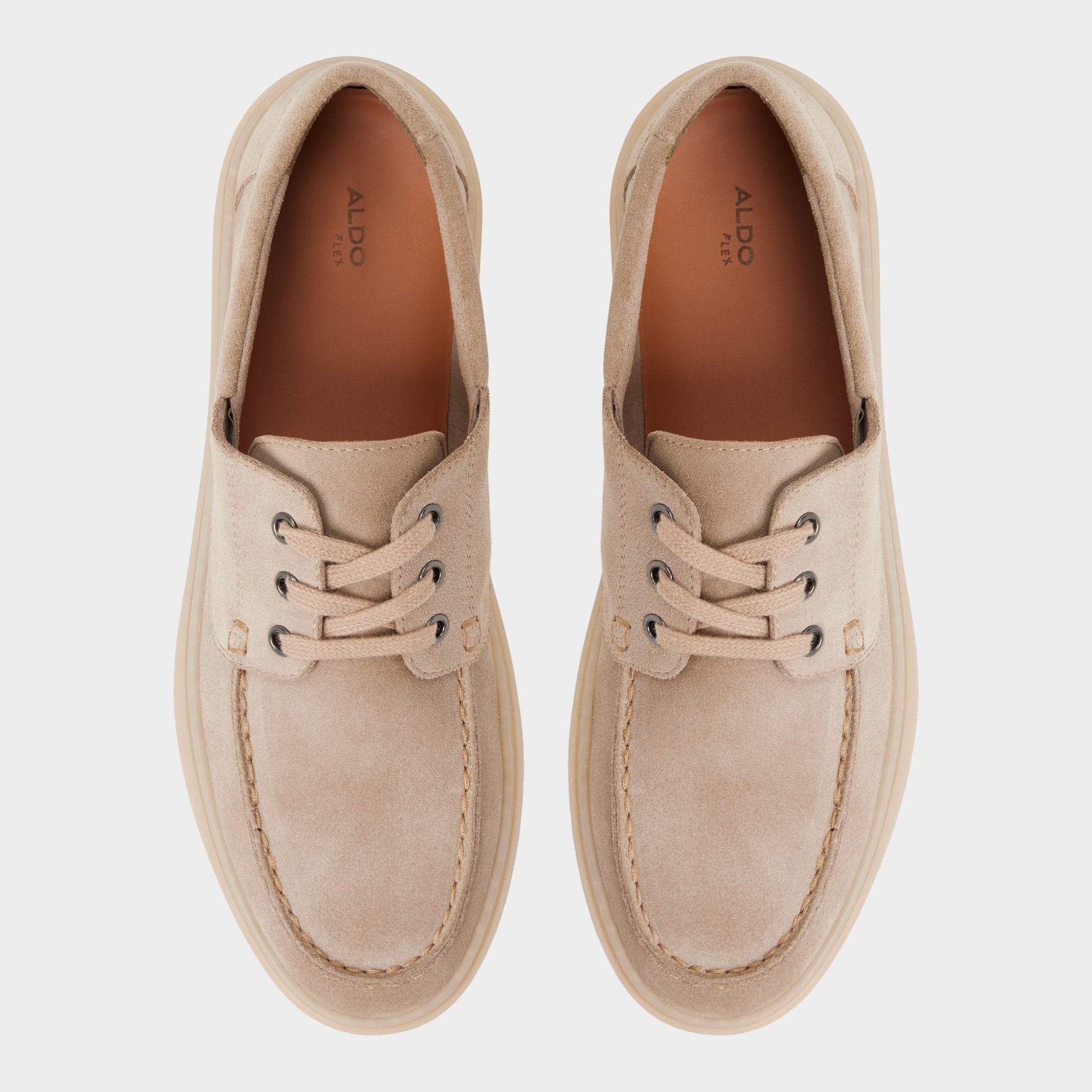 Stazo Taupe Men's Casual Shoes - Boat shoe Aldo Taupe