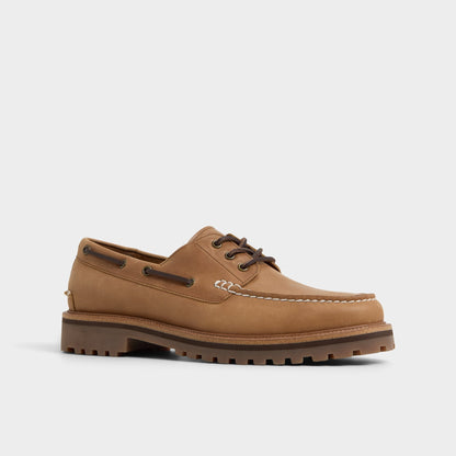 Cedric in Cognac - Boat shoe Aldo Cognac