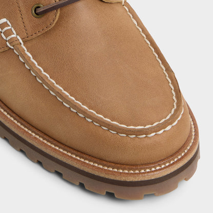 Cedric in Cognac - Boat shoe Aldo Cognac