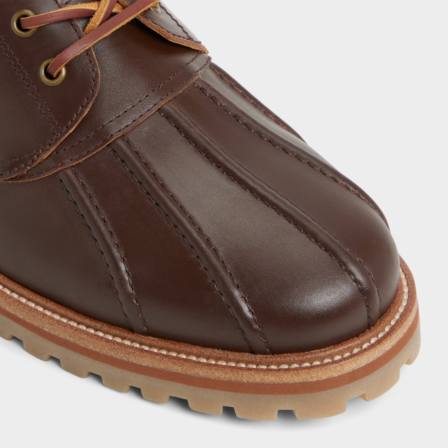 Finn in Medium Brown - Boat shoe, Lug sole Aldo Medium Brown